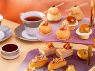 アフタヌーンティーをお楽しみください